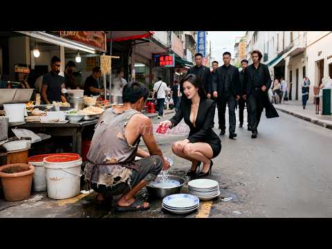 美女總裁好心收養傻小子當洗碗工，豈料他竟是武神轉世重修！一招救了她後半生，美女總裁傻眼徹底淪陷上桿子獻身求婚！#囚魔