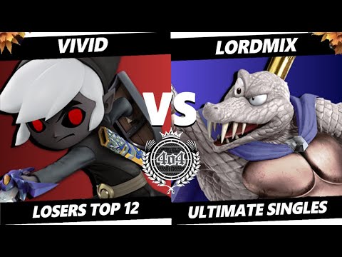 4o4 Smash Night 34 - Vivid_NGL (Toon Link) vs LordMix (King K. Rool) - Losers Top 12