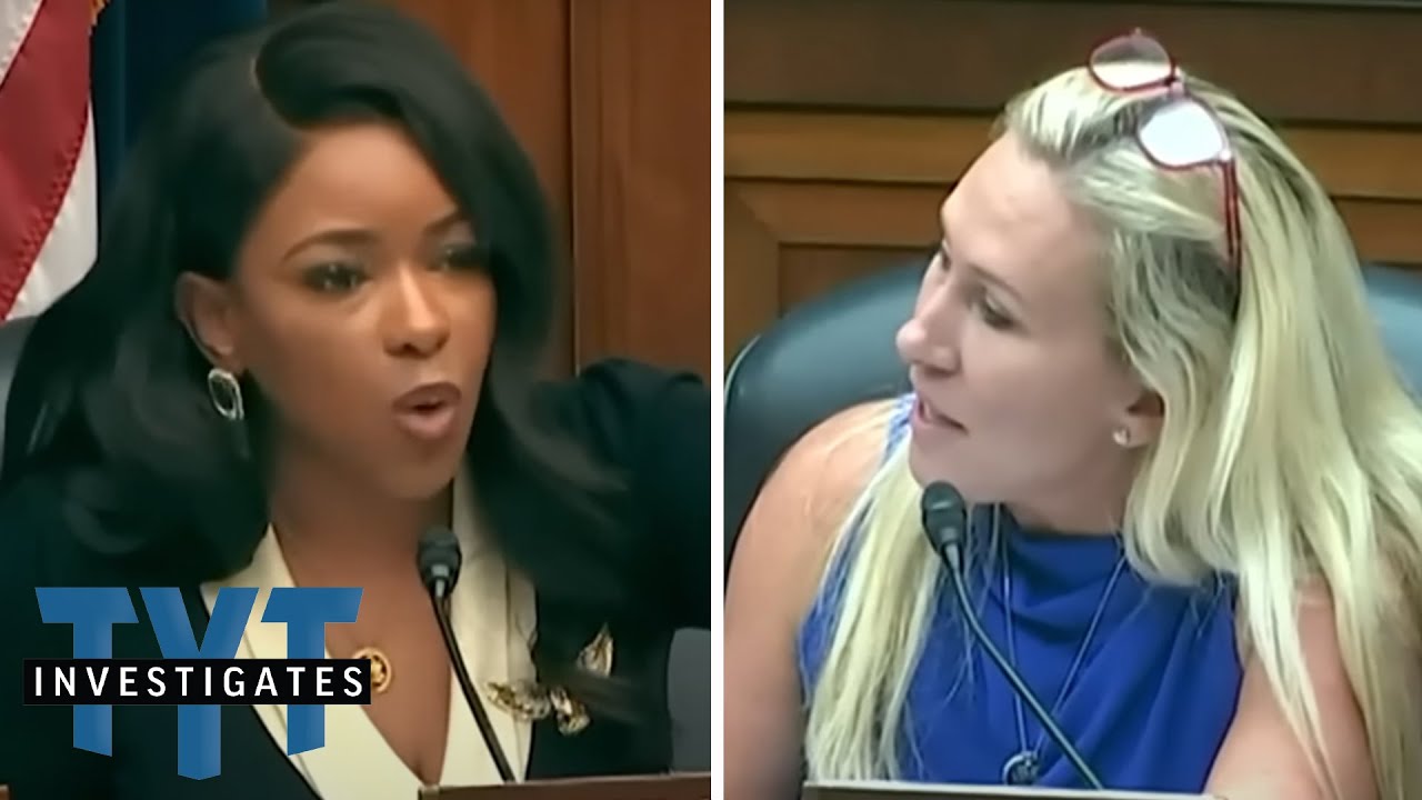 Jasmine Crockett Mops the Floor with Marjorie Greene