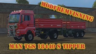 preview picture of video '[DK] Modfremvisning -  MAN TGS 18440 S Tipper'