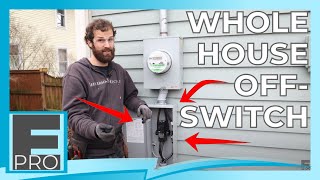 How To Add An External Electrical Disconnect To Your Home