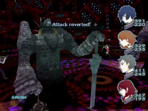 pcsx2 Persona 3 FES ''The Journey'' (Tartarus floor 180 Mini Boss 10) Stasis Giant [Hard]