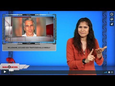 Millionaire, accused sex trafficker kills himself (ASL - 8.11.19)