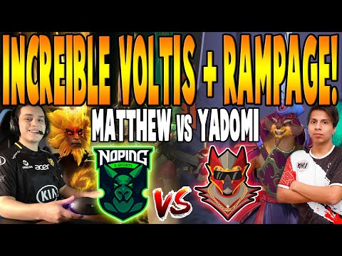 NO PING vs D2 HUSTLERS [BO2] -  Increíble Voltis + RAMPAGE! - BTS PRO SERIES 8 DOTA 2