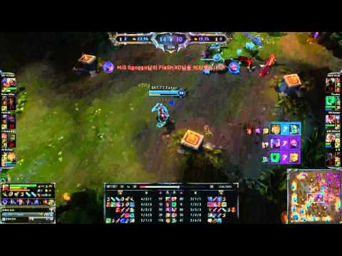 SKT T1 Faker - Zed vs Quinn mid S4