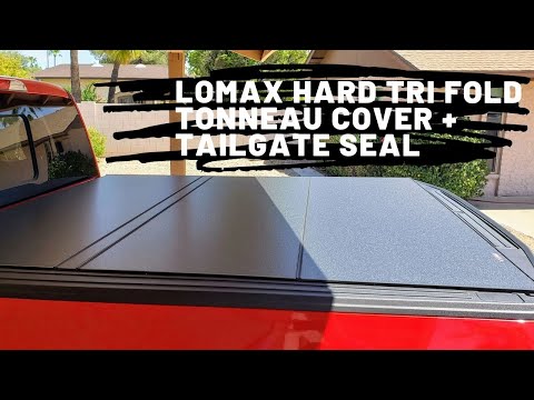 Lomax Hard Tri Fold Tonneau Cover Install and Review
