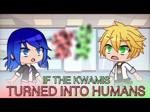 If Tikki and Plagg turned into humans // Miraculous Ladybug // GCMM