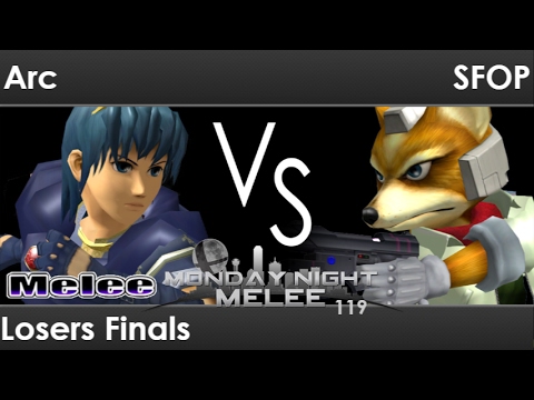 MNM 119 - Arc (Marth) vs AWOL | SFOP (Fox) Losers Finals - Melee