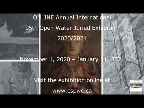 CSPWC 95th Open Water preview - Online Exhibition, Nov. 1, 2020 - Jan. 31, 2021