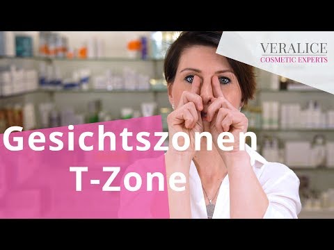 Gesichtszonen - Probleme und Pflegelösungen der T-Zone