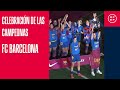 Así fue la fiesta de campeonas de Primera Iberdrola y Champions League del FC Barcelona | RFEF