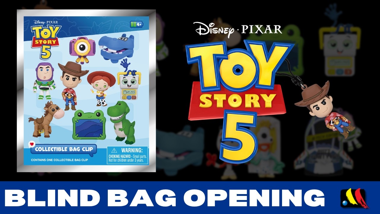 Toy Story 5 Bag Clip Blind Bags - Full Opening/Unboxing - Monogram International Inc.