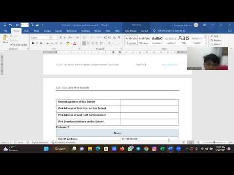 11.6.6 - Calculate IPv4 Subnets Anugerah Mamoto