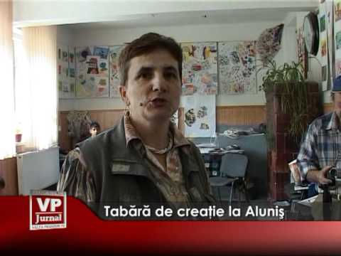 Tabără de creaţie la Aluniş