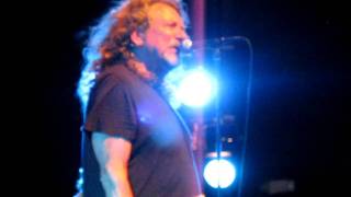 Robert Plant with Band of Joy in Tucson, AZ singing Central 209