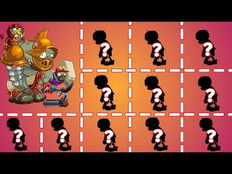 Gladiator Gargantuar VS Zombies Of Your Choice!! - Plants VS Zombie 2