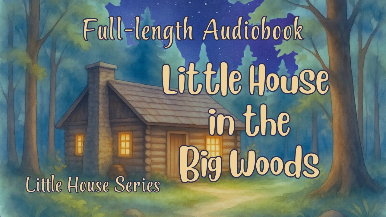 3 HR Audiobook LITTLE HOUSE IN THE BIG WOODS (Book 1 Little House Series) Uninterrupted Storytelling
