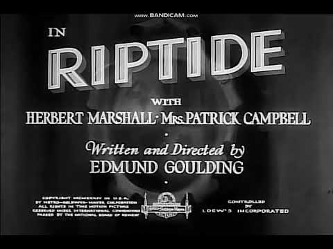 Riptide 1934 title sequence