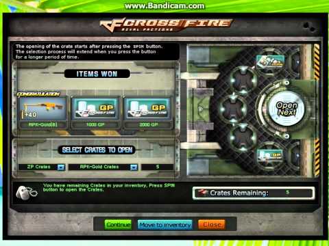 Crossfire winning RPK Gold !!!