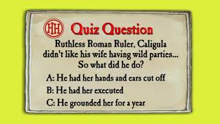 Horrible Histories Ruthless Rulers  Caligulas    wife