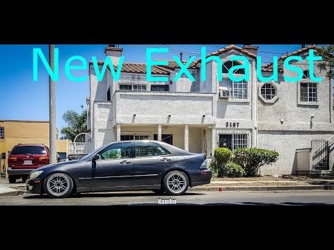 Installing Greddy Revolution Rs Exhaust on MY Is300 update #1
