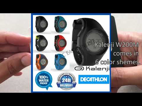 Decathlon NEW KALENJI W200M GEONAUTE Testbericht, Auspacken und Funktionen