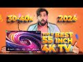 Top 5 Best 55 Inch 4K TV under 40000 for Home Entertainment & Gaming | QLED TV | LED| Hindi