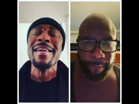 #canwetalkchallenge....Tank & Wanya Morris of "Boyz II Men"  #realsingingmatters