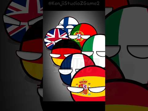 Eternal Enemies || Spain Vs Morocco || [ CountryBalls ] || #countryballs #shorts