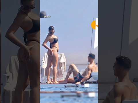 Cristiano Ronaldo junior with his wife georgina😍🤩 #cristianoronaldo#georginarodriguez #shorts