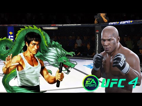UFC4 Mike Tyson vs Bruce Lee EA Sports UFC 4 Rematch