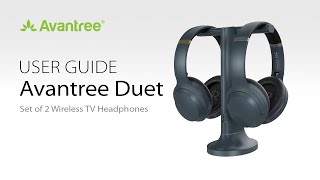 Avantree Duet: How to Set Up Dual Wireless Headphones for TV [2022] - Video Guide