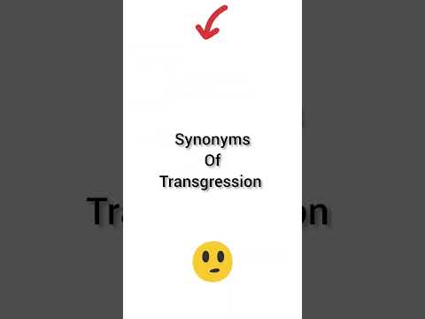 Hindi Meaning And Synonyms Of Transgression| English Hindi Vocabulary| Wordmeaning | #wordmeaning