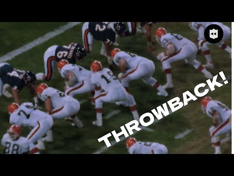 Relive Kosar's 97-yd touchdown to Slaughter vs. Bears | NFL Throwback