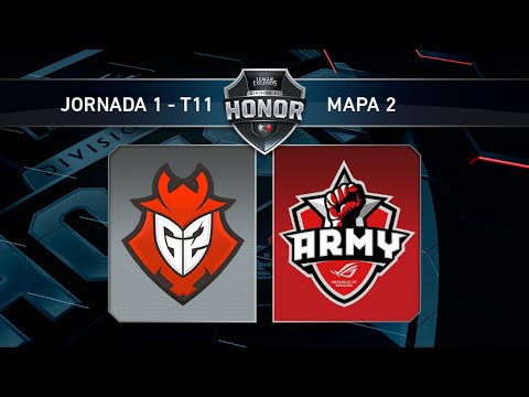 Asus ROG Army vs G2 Vodafone - #LoLHonor1 - Mapa 2 - Jornada 1 - T11