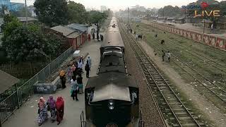preview picture of video 'বগুড়া রেলওয়ে স্টেশন | আসাদ | বগুড়া লাইভ'