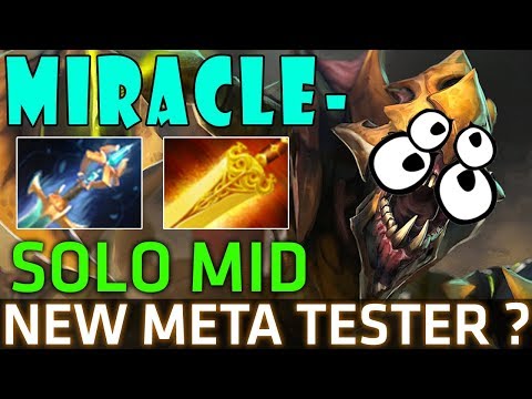 Sand King Solo Mid by Miracle- with HOT ITEM Kaya + Radiance