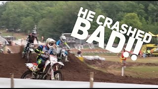 BIGGEST RACE OF HIS LIFE!! (Ends Badly) | Loretta Lynn's MX 2017