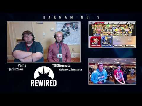 Rewired 2016 Smash 4 Losers Quarters - BestNess (Ness) vs Horse (Zero Suit Samus)
