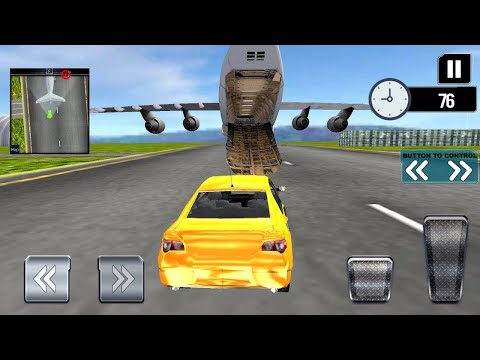 Modern Car Transporter Plane Android Gameplay #1