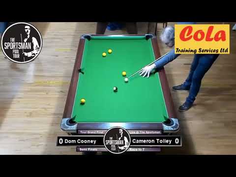 The Sportsman Pool Tour 2020 - Semi Final Tour 5 GF Dom Cooney v Cameron Tolley (Race to 7) 18/10/20