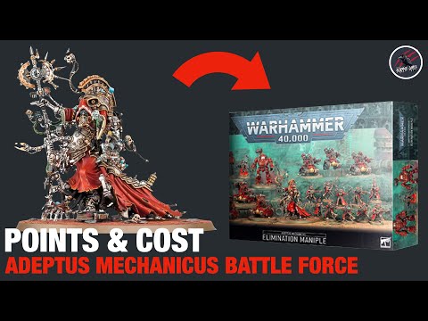 ADEPTUS MECHANICUS 40K BATTLE FORCE XMAS 2022 - Price & Point Breakdown - Good Army To Start With?