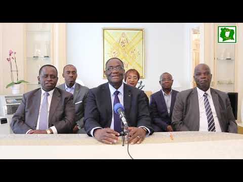 Déclaration du PDCI RDA à Paris et l'interview de son Secrétaire Exécutif