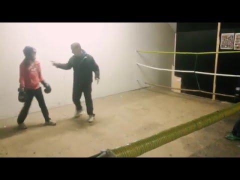 Luke kelly first boxing fite ever