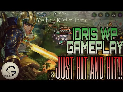 Vainglory - Ep 11: JUST HIT AND HIT! |RANK SOLOQ| Idris WP Lane Gameplay [Update 2.6]