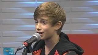 Johnny Orlando performs &quot;Found My Girl&quot; in &quot;Tiny Talent Time&quot; 🎵😍  (2014)