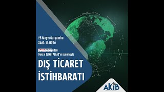 Dış Ticaret İstihbaratı Eğitimi - Nevsal Zülküf Alhas