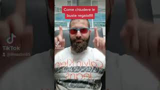 Come chiudere una busta regalo