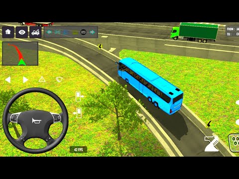Coach Bus Simulator India Off Road Driving Bus Game Simulator 2025 Gameplay Video #bus #game #gaming
