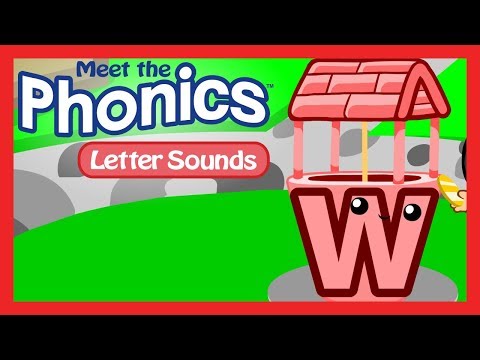 Meet the Phonics Letter Sounds - w